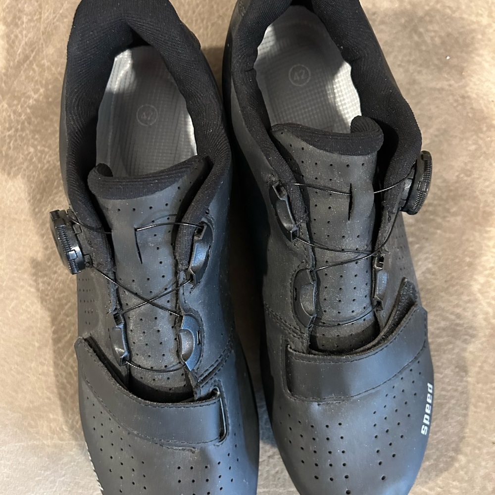 Men's Black Cycling Shoes